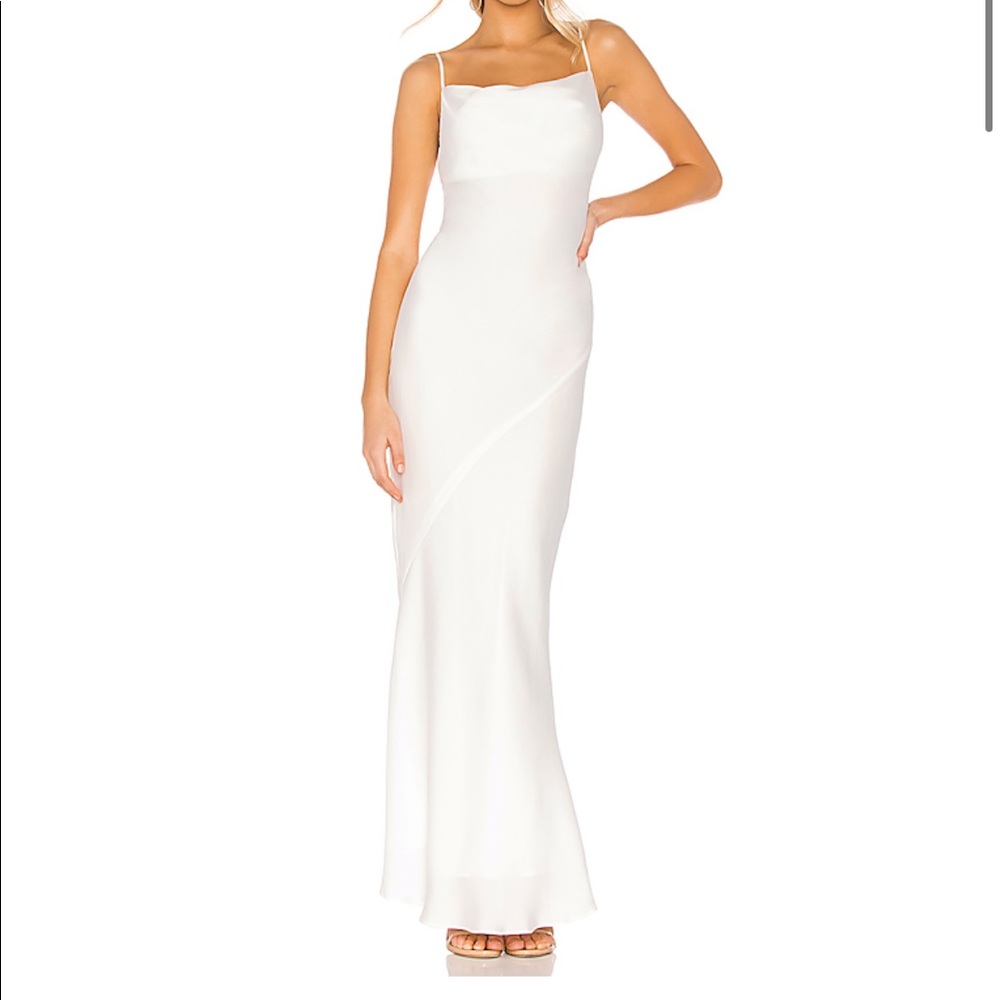 Shine Joy Cowl Slip Dress 4 NWT